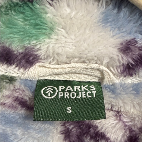 Parks Project Nature In Bloom Faux Shearling Jacket - Picture 4 of 7